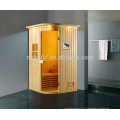 Salle de douche à vapeur rectangle et combinaison de sauna